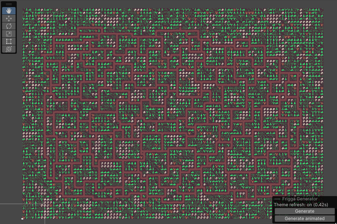 Animated results with gizmos enabled
