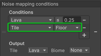 Now the condition only passes if there was originally a floor tile