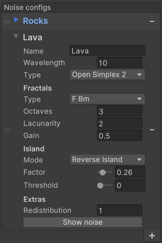 Lava noise