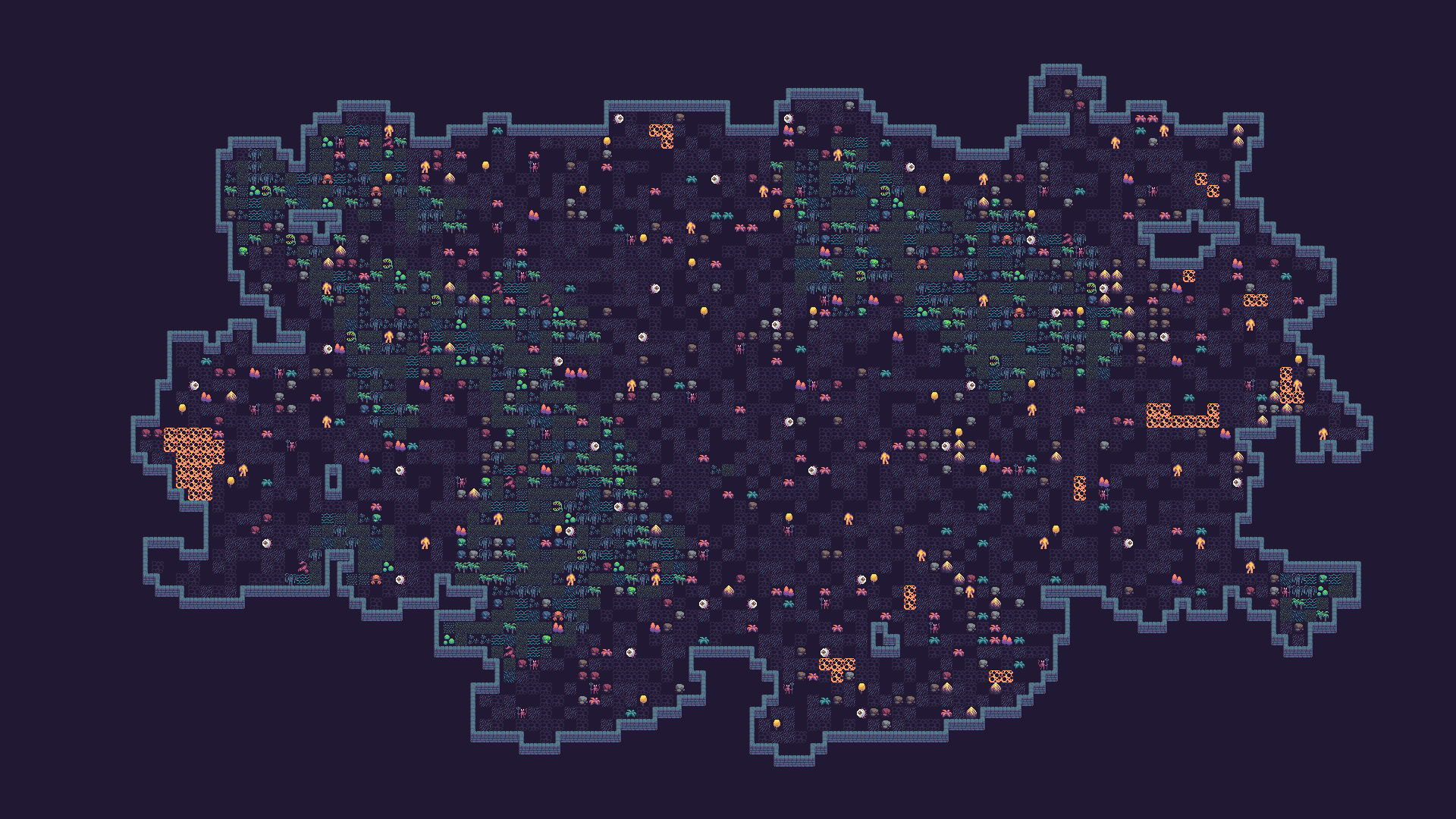 Level generated after Island mode is applied