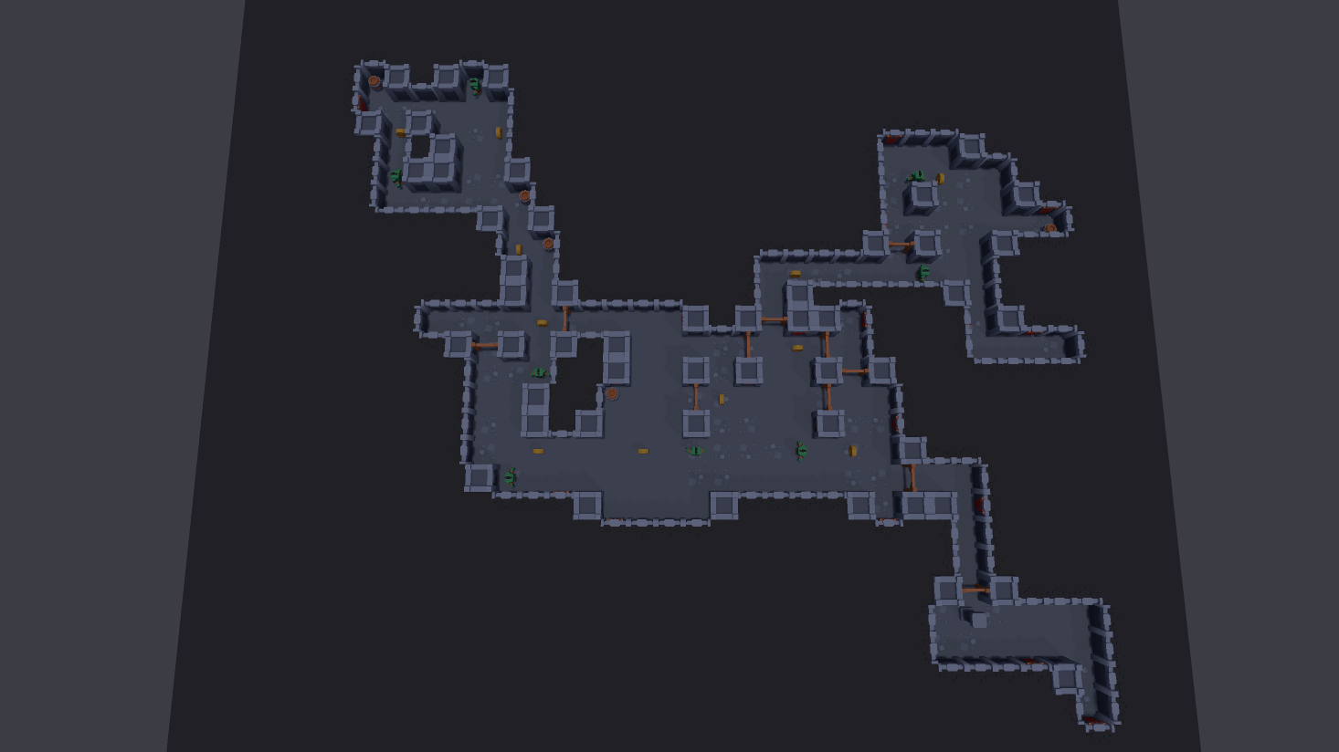 Mini Dungeon example, powered by the Walker generator