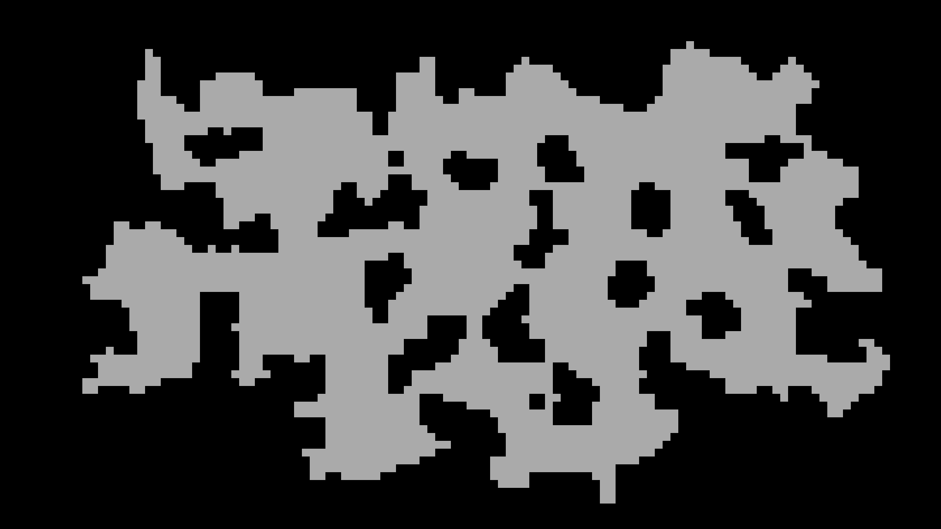 Level with no disconnected areas