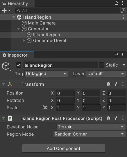 Post-processor setup
